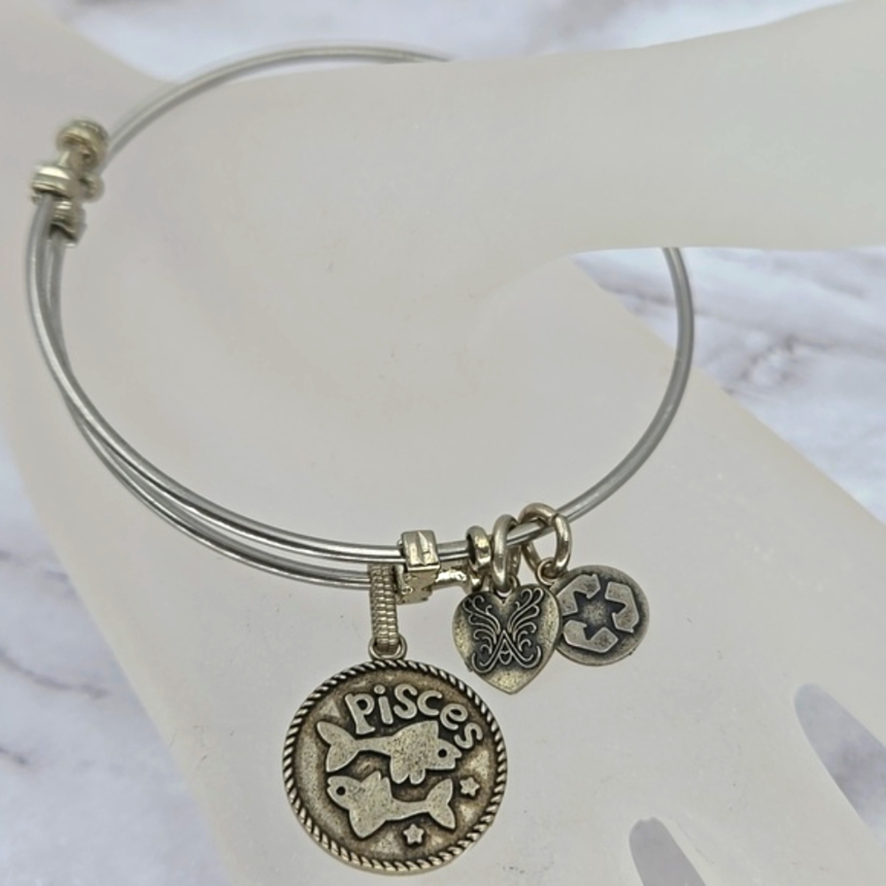 Angelica "Pisces" Fish Charm Bracelet